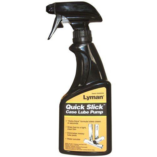 Lubrifiant douille pompe Lyman Quick Slick spray pour étui rechargement