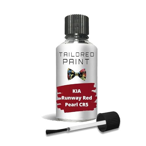 For KIA 2000-Present Runway Red Pearl CR5 Touch Up Paint Pen Scratch Chip Repair(Touch Up Paint)