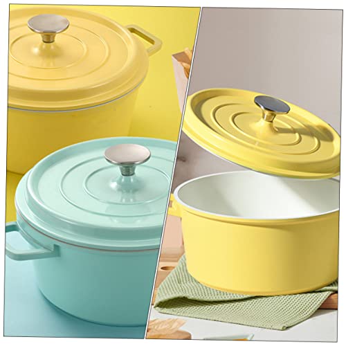 GOOHOCHY 3 Peças De Panela Esmaltada Contas Superiores Acessórios De Forno Grelha Acessórios Panelas