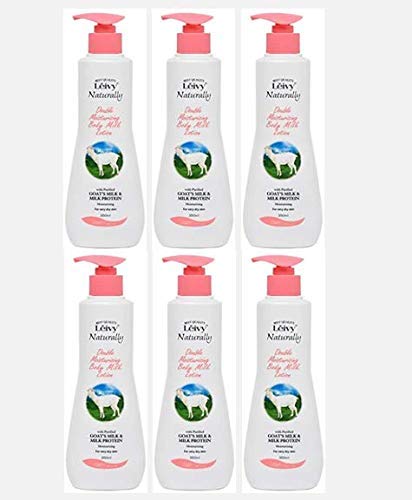 Leivy [Set of 6] Ravie Body Lotion Goat Milk GM Body Emulsion