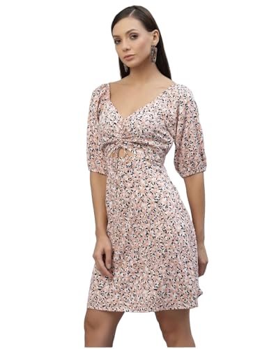 Image of Knee Length One Piece Mini Dress for Girls & Women