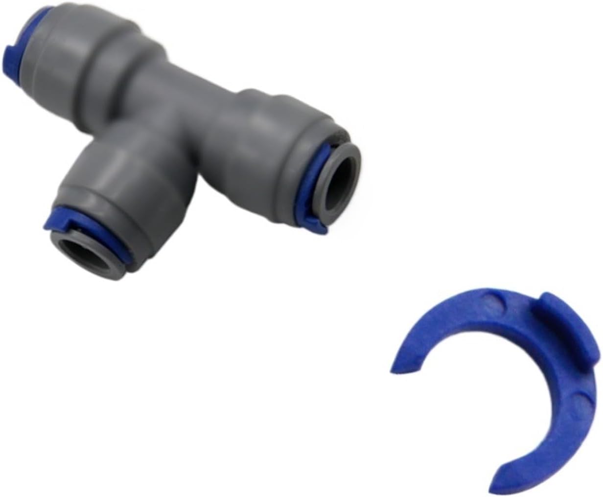 Craft Beer 6.35mm/8mm/9.5mm Connector Blue Buckle Pipe clamp Quick Connector Insert Accessories(8mm)