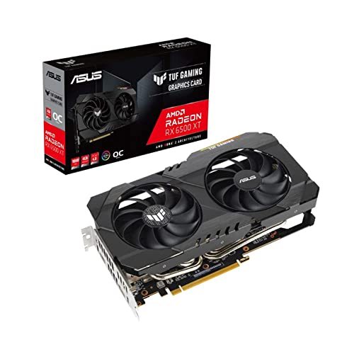 Amazon | ASUS TUF Radeon™ RX 6500 XT 搭載ビデオカード OC edition