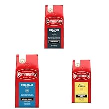 Community Coffee Medium to Dark Roast 36 Ounce, Variety Ground Coffee, 12 Ounce Bag Pack of 3