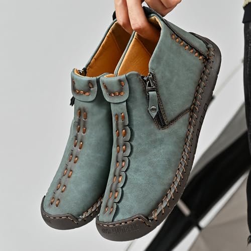 Phanile Mens Walking Shoes,Phanile Mens Shoes, Arch Support & Breathable and Light & Non-Slip3