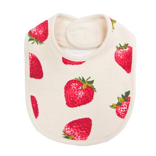 Amazon.co.jp: ◇日本製◇ 新生児 スタイ （いちご柄) 綿100％ ベビー