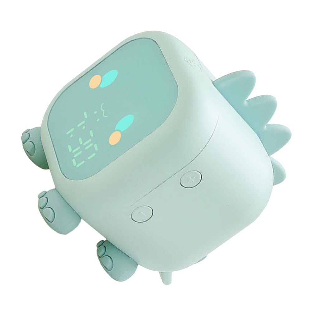 DECHOUS Plástico Despertador Multifunción Electrónico Verde Infantil