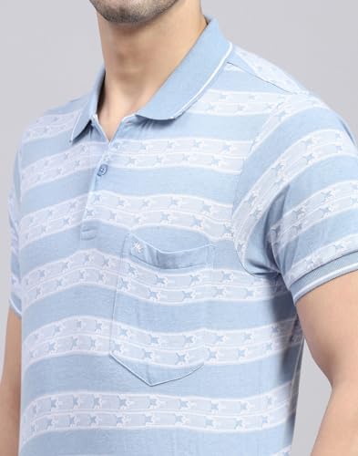 Image of Monte Carlo Mens Striped T-Shirt