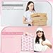 100Pcs Pink Bow Poly Mailers 10x13 Inch Waterproof Pink Shipping Bags with Build-in Handle Heavy Duty Tear-Resistant Self Adhesive Mailing Envelopes Bulk for Small Business
