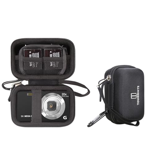 Estuche rígido Tourmate para cámara digital pequeño negro miniatura 1