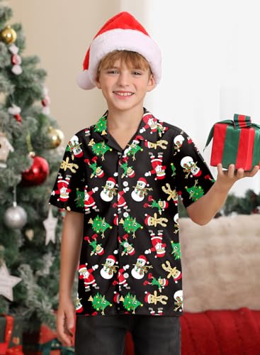 Image of BesserBay Unisex Kids 4th of July Shirt Girls Boys Patriotic Button Down Shirt American Flag Top 4-14 Years