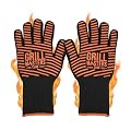 Grill Masters Club BBQ Gloves – Durable, Flexible, and Safe for Cooking, Grilling, Smoking, and Handling Hot Food, 1 Pair, Heat Resistant Up to 850°F