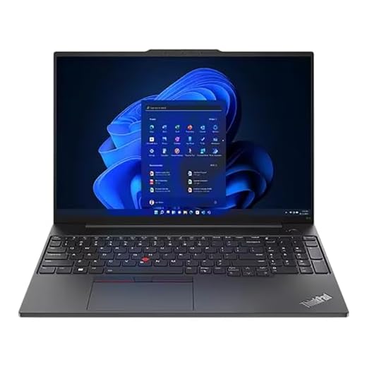 Lenovo ThinkPad E16 16" FHD+ Business Laptop Computer, AMD Octa-Core Ryzen 7 7730U (Beat i7-1355U), 16GB DDR4 RAM, 512GB PCIe SSD, WiFi 6, Backlit Keyboard, Fingerprint Reader, Windows 11 Pro, AZ-XUT
