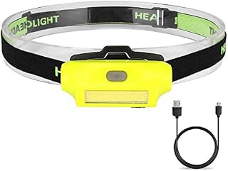 INGVY Headlamps for Adults 3800LM LED Headlamp USB Charging Built-in Battery Headlight Portable Lamp 2 Way Beam Firing