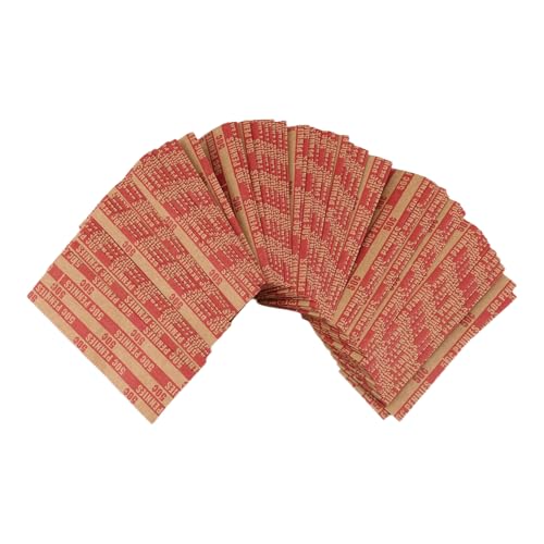 Fozriybefy 100 Stk. Münzhülsen für 1-Cent-Münzen, Flach, Wie Abgebildet, 1-Cent-Münzrollenhülsen