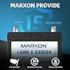 MARXON U1 280CCA Riding Lawn Mower Batteries, Garden Tractors Battery Maintenance Free AGM Battery, Compatible with Troy-Bilt, John Deere, Toro, Cub Cadet, Craftsman, Ariens, Poulan Pro #2