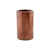 Keuken houten keukengereihouder, ronde decoratieve houten kookgereihouder & organizer, grote eetstokjeshouder, keukenopslag voor spatel, bestek, lepel, 15 x 8,7 cm