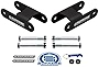 Supreme Suspensions - Rear Leveling Kit for 1983-2005 Chevrolet S-10 2' Rear Steel Lift Shackles Suspension Lift Kit 4x2 4x4 - Can Cooler Included with Purchase