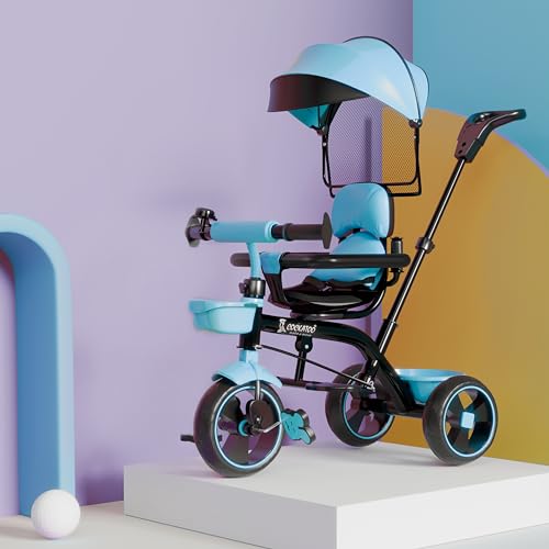 Cockatoo LittleTraveller Tricycle for Kids 2 to 5 Years, Tricycle with Parental Control and Canopy & Push Handle, Max Weight 50Kg (B0CH3KJV6B) Amazon Price History, Amazon Price Tracker