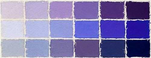 Unison Soft Pastels- Blue Violet Values 1-18