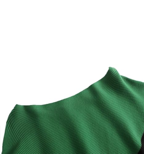 Image of EDSTAR Women Dolman Batwing Sleeves Knitted Sweaters Winter Boat Neck Pullovers Tops