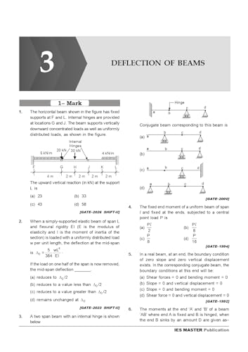 Image of GATE 2027 Civil Engineering | 40 Years Solved Papers (1987-2026) | Topic-wise & Year-wise PYQs with Detailed Solutions | IES Master Publication