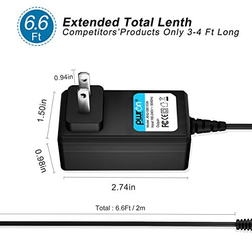 Adaptador AC con cable 6.6FT para Tablet RCA 11 Galileo Pro miniatura 4