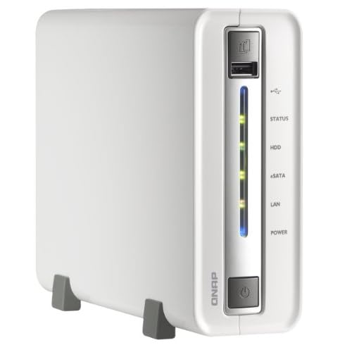 Qnap TS-112 NAS-System (8,9 cm (3,5 Zoll), 1-Bay Diskless, 1,2GHz, SATA, USB 2.0)
