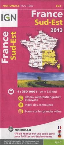 Télécharger 804 FRANCE SUD-EST 2013 1/350.000 Francais PDF