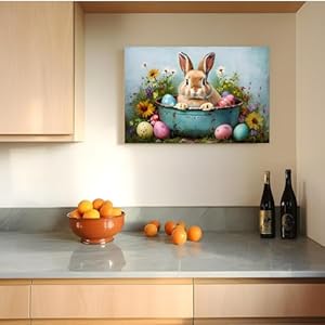 Gawqxeydbunnyinthetubprintvintageeastermuraleasterbunnyoilpaintingspringfarmhousedecoreastereggpaintingmodernhomedecorrusticmuralcanvaswallartposter Urban Country Home Decor Gawqxeyd bunny in the tub print vintage easter mural easter bunny oil painting spring farmhouse decor easter egg painting modern home decor rustic mural canvas wall art poster urban country home decor