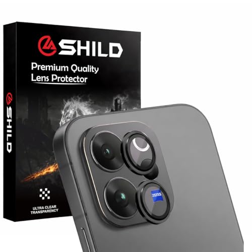 Image of SHILD Camera Lens Protector for Vivo V70 (Black) | 9H Tempered Glass | Ultra Clear HD | Scratch Resistant | Case Friendly | Easy Installation (1 Pack)