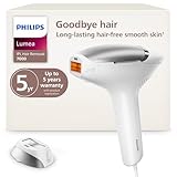 Philips Lumea 7000 Series IPL Hair Removal Device, for Women & Men, Visible Permanent Laser Hair Reduction Done at Home, SenseIQ Technology, Uniquely Curved Attachment for Body, BRI931/03