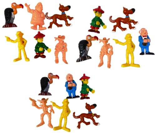 OPO 10 - 18 Figurines de Collection en PVC 8cms Lucky Luke Novolinea - FL3