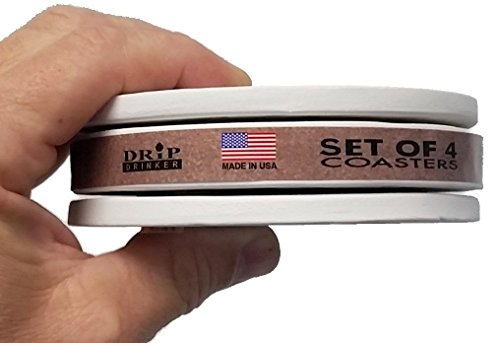 Mixed Shells Absorbent Drink Coaster Set - Handmade By Mccarter Coasters - 4.38 Inch (4Pc) #TOP3