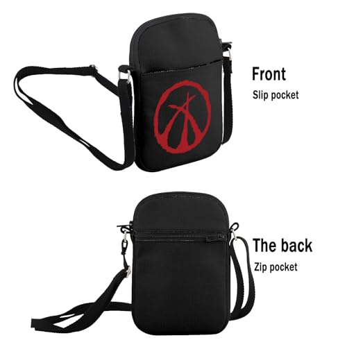 G2TUP TV Series Inspired Gift TV Show Symbol Crossbody Bag Fiction Horror Television Fans Travel Bag Cosplay Merch2