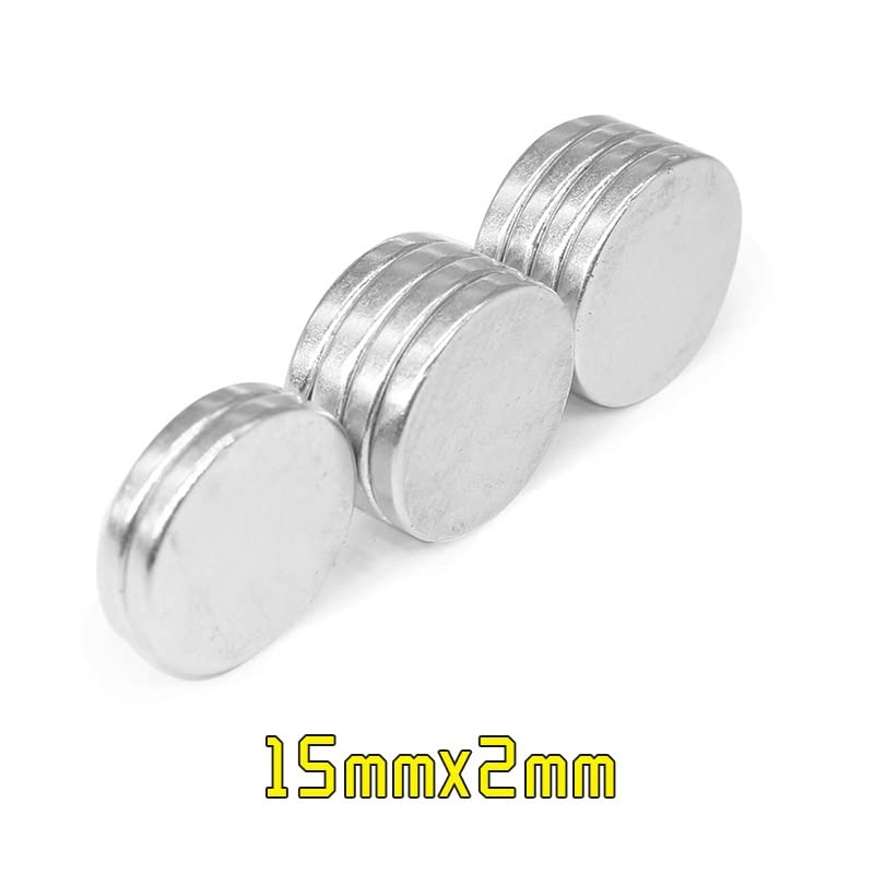 5/10/20/50/100/150PCS 15x2 Neodymium Disc 15mmx2mm Permanent Small Round 15x2mm Thin Search 15 * 2 Magnets(150PCS)