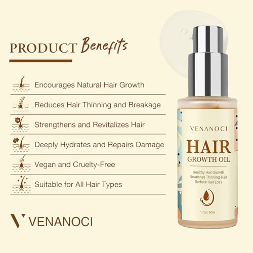 Hair Growth Oil with Rosemary & Biotin: Natural Hair Regrowth Serum for Women & Men – Anti Hair Loss & Thinning Treatment – Promotes Thicker, Fuller, Stronger, Healthier Hair – All Hair Types - Image 4
