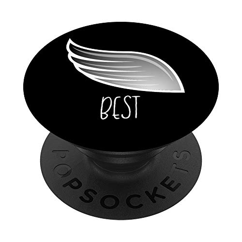 Best Friends Partner Outfit Angel Wings Matching PopSockets Grip and Stand for Phones and Tablets