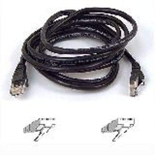 Câble réseau Cat5e UTP RJ-45 mâle mâle Ethernet 10/100BASE-TX noir cordon Belkin 4,8 m