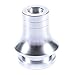 Bashineng Shift Knobs Boot Retainer Adapter Gear Stick Shifter Connector with Aluminum, M10 X 1.5 Thread (Silver)