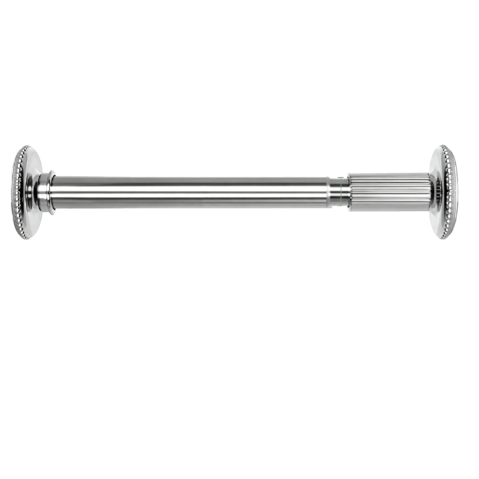 Tension Shower Curtain Rod, Tension Curtain Rods No Drill, Anti Slip, Easy to Install for Bathroom Window Kitchen Closet(Silver,90-160cm/35-63in)