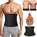 Imagen de Doukesh Faja Reductora Mujer y Hombre Fajas Reductoras Abdomen Efecto Sauna Faja Adelgazante Faja Reductora de Neopreno Cinturón Lumbar Abdominal Faja Reductora Adelgazante para Sudar