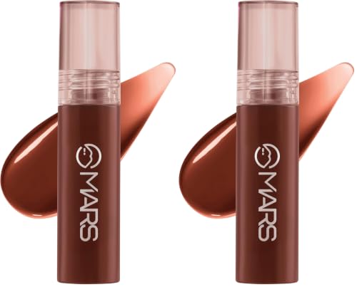 Image of MARS OBSESSEED Lip Gloss (3.5 ml) (08-GLOSS GETTER) | Highly Pigmented | Non-Transfer | High-Shine Formula | Hydrating, Enriched with Vitamin E | Non-Sticky & Lightweight (Pack of 2)