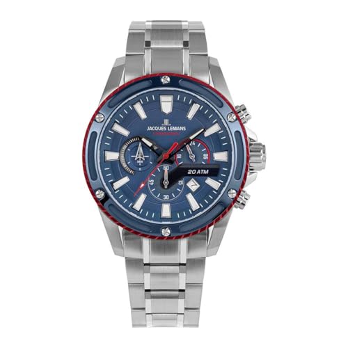 Jacques Lemans Liverpool 1-2141F : la montre chronographe homme pour ne plus jamais être en retard
