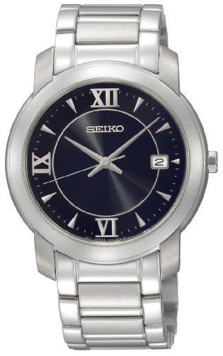 Seiko ZCR[ Men's SGEE95 Dress Black Dial Watch jp Y rv isAj