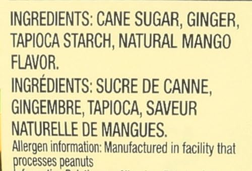 Chimes Ginger Chews Candy, Mango, 1.5 Ounce (Pack of 1) - image 5