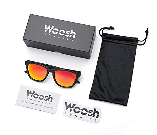 Image of Woosh Polarized Lightweight Sunglasses for Men and Women -Unisex Sunnies for Fishing Beach Running Sports and Outdoors