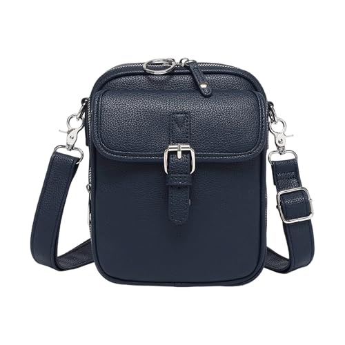 Sac à bandoulière unisexe protégez vos cartes avec ce cuir PU léger