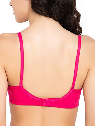 Image of Clovia Women's Polyamide Padded Non-Wired Full Coverage Multiway T-Shirt Bra