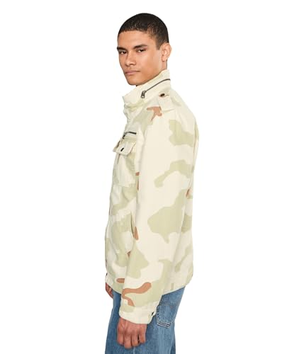 Image of LEVI'S Men's Washed Cotton Military Jacket (Regular & Big & Tall Sizes)